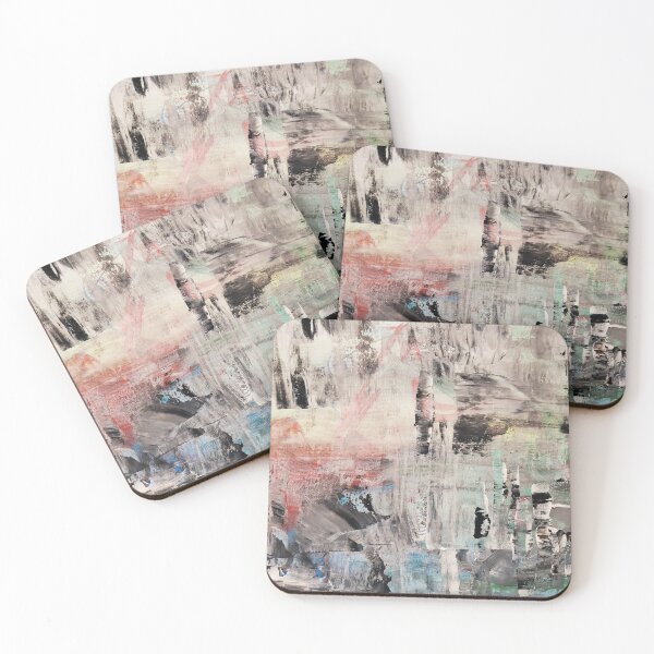 Item preview, Pastel and black urban abstract designed and sold by Evographi.