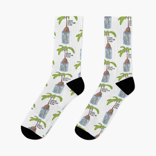 Item preview, Grow with the flow avocado designed and sold by PeachCatDesigns.