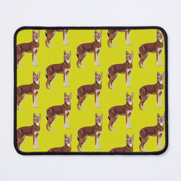 Item preview, E is for Ethiopian Wolf,Ethiopian Wolf Illustration – Rare and Majestic African Canine Artwork designed and sold by PrettylittlepastelUk.