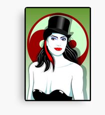 Top Hat Canvas Print