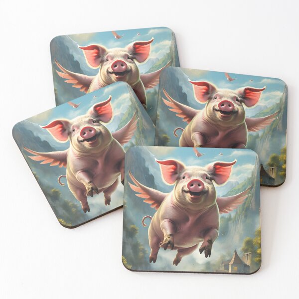 Item preview, And Pigs Might Fly - Poster designed and sold by SW-Graphics.
