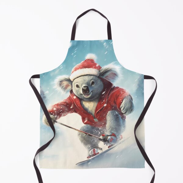 Item preview, “Winter Wonderland Skiing Koala” designed and sold by Art-Vortex-fr.
