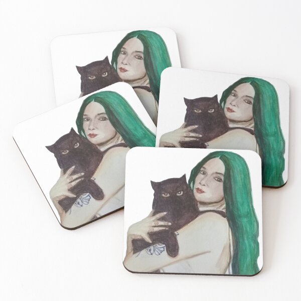 Item preview, Eli with cat designed and sold by TresMonet.