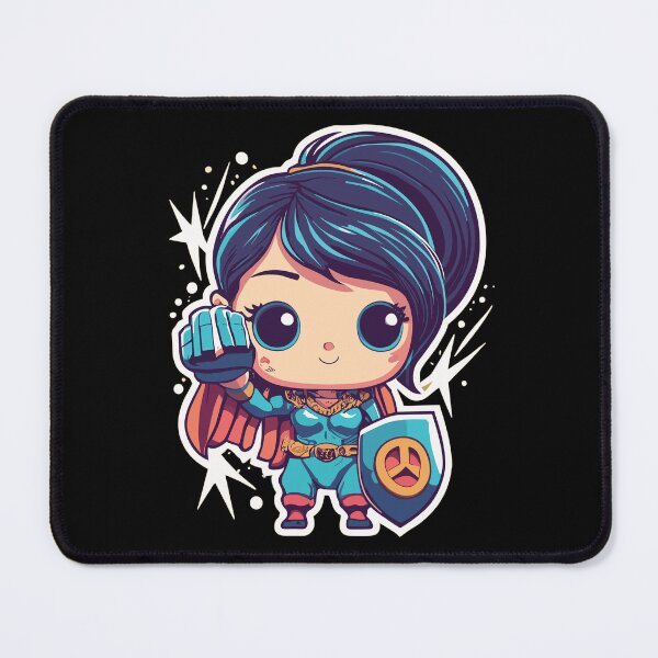 Item preview, Cute Anime Hero Girl designed and sold by TruckerPLShop.
