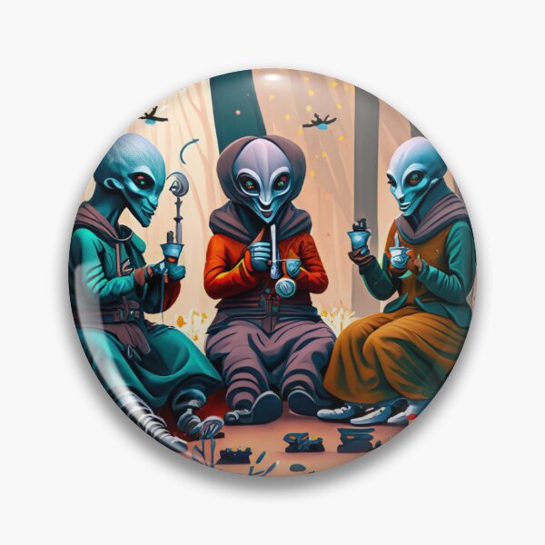 Item preview, Alien Tea & Mushroom Party in the Forest | Number 2 designed and sold by SteRRuM.