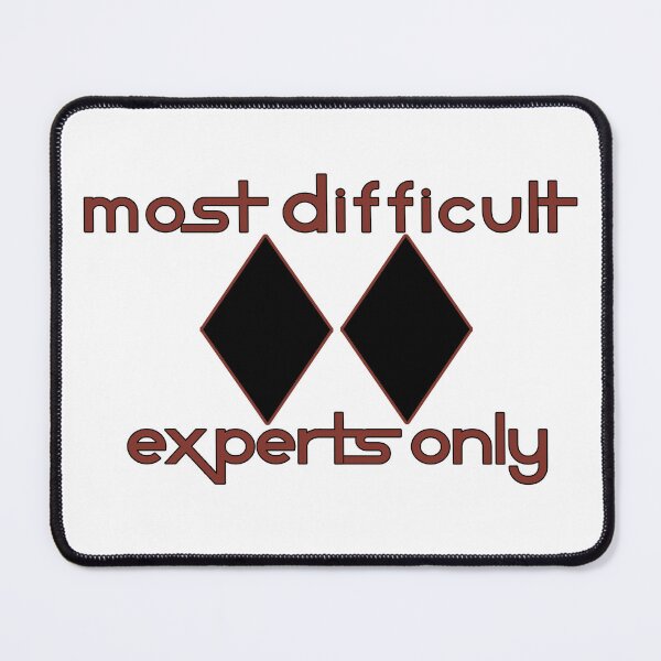 Item preview, Most difficult experts only skiing designed and sold by Funhog.