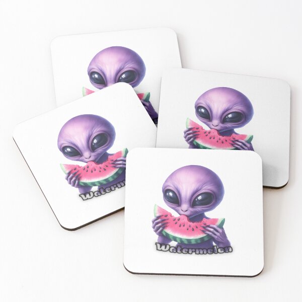 Item preview, ALIEN / WATERMELON! designed and sold by DESIGNMOL.