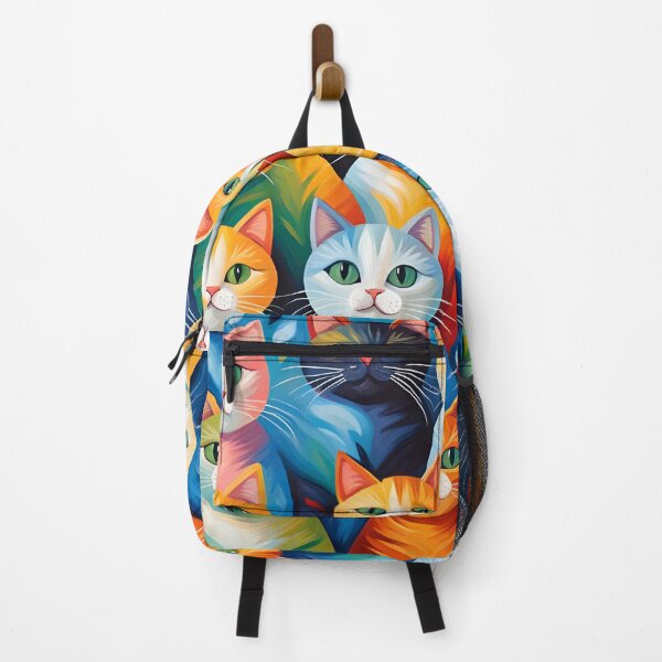 Item preview, Cubist Cats Pattern. designed and sold by ARichArts.