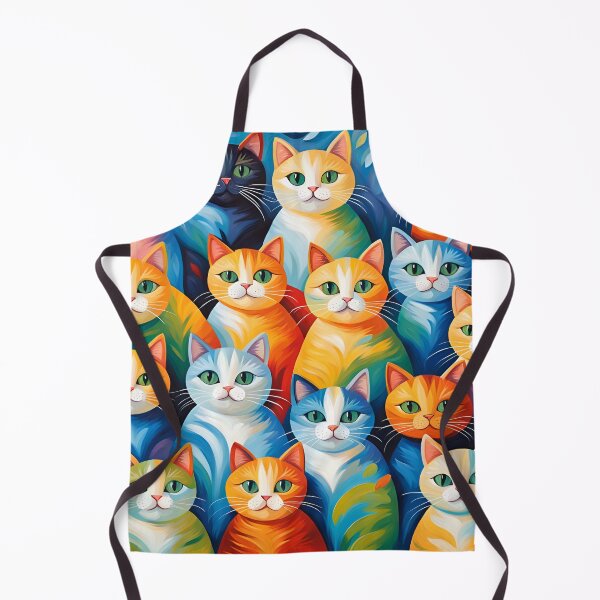 Item preview, Cubist Cats Pattern. designed and sold by ARichArts.