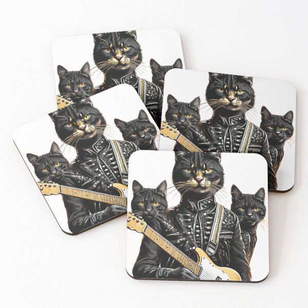 Item preview, Freddie Meowcury We Will Meow You By Black Rock Band designed and sold by NFL-LIVE .
