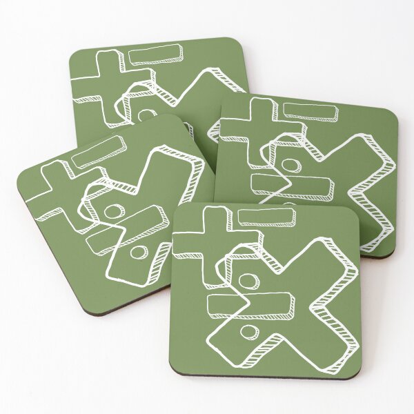 Item preview, Whitened Symbols: Elegance in Mathematical Operation designed and sold by EnjoYarty.