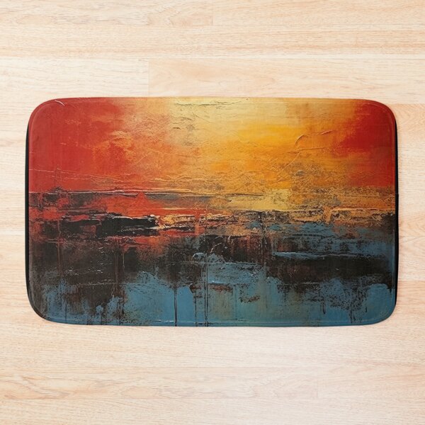 Artikelvorschau, Entdecken Sie "Simplistic & Minimalistic Vintage Sunset" Abstrakte Kunst entworfen und verkauft von ArtificialGenes.