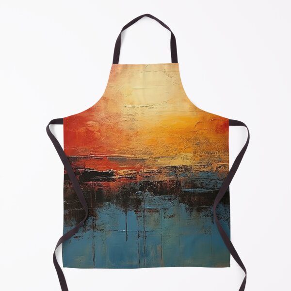 Artikelvorschau, Entdecken Sie "Simplistic & Minimalistic Vintage Sunset" Abstrakte Kunst entworfen und verkauft von ArtificialGenes.