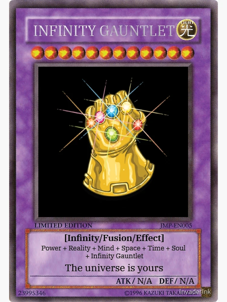 Pokemon Gauntlet Infinity Card