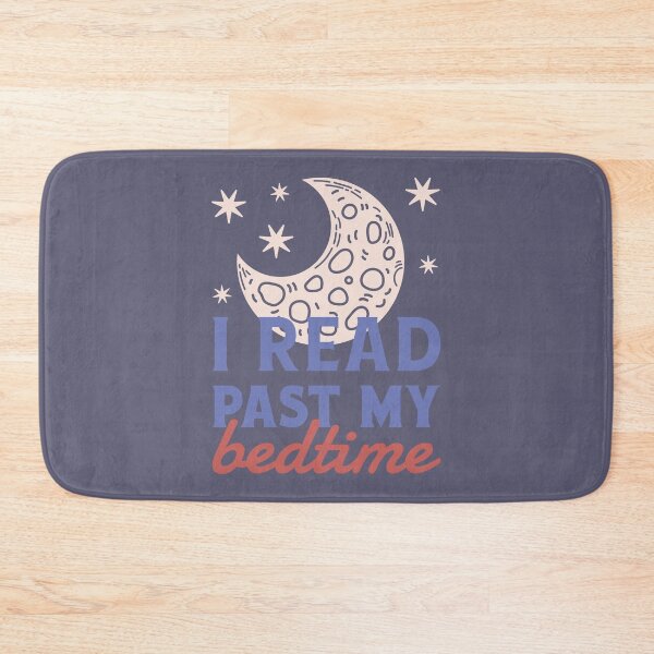 Item preview, I Read Past My Bedtime designed and sold by BookishUniverse.