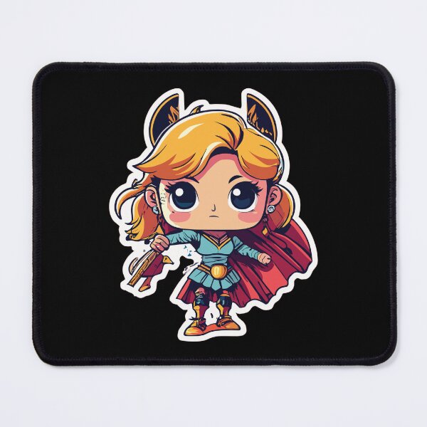 Item preview, Cute Anime Hero Girl designed and sold by TruckerPLShop.