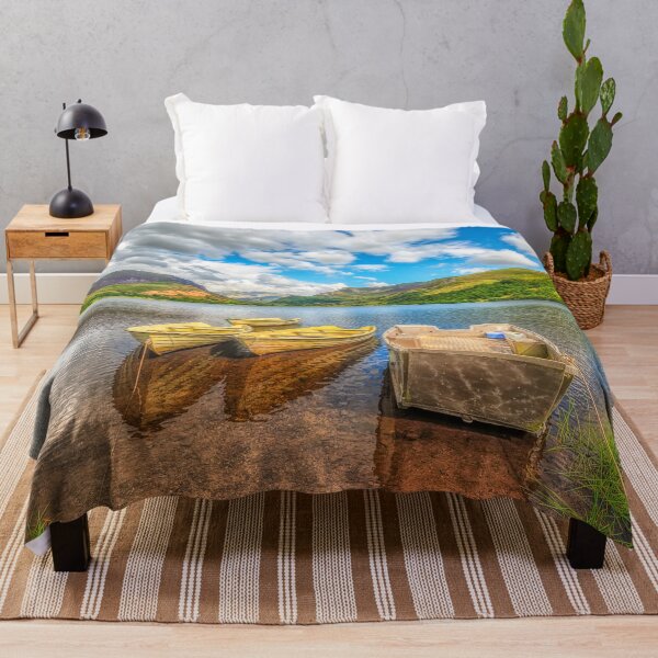 Item preview, Nantlle Uchaf Boat Lake Wales designed and sold by AJEvans.