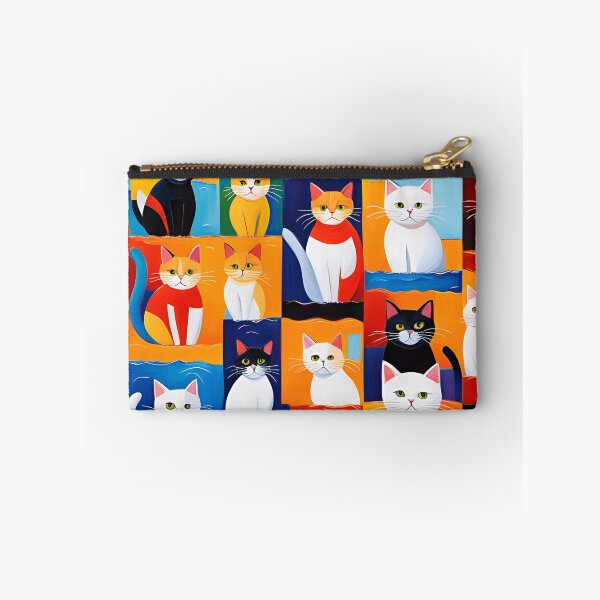 Item preview, Cubist Cats Pattern. designed and sold by ARichArts.