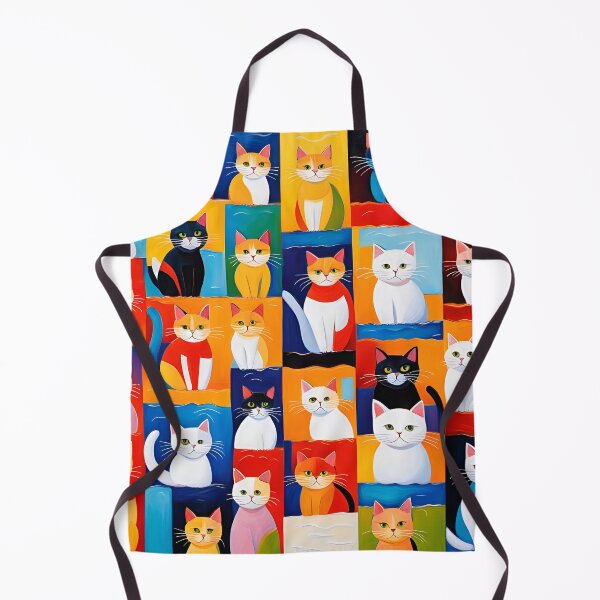 Item preview, Cubist Cats Pattern. designed and sold by ARichArts.