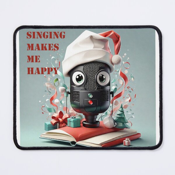 Item preview, singing makes me happy, microphone designed and sold by AxelBrook.