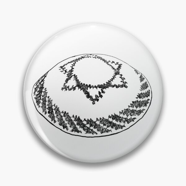 Item preview, Kippah with Magen David embroidery designed and sold by Ekaterina Khozatskaya.
