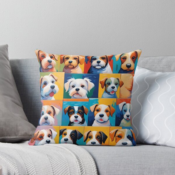 Item preview, Cubist Dogs Pattern. designed and sold by ARichArts.