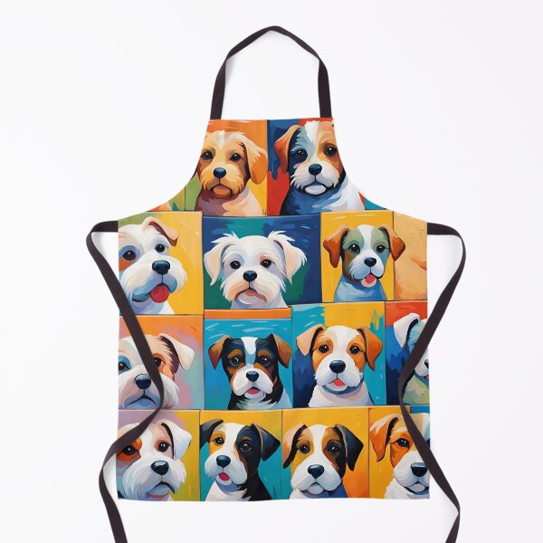 Item preview, Cubist Dogs Pattern. designed and sold by ARichArts.