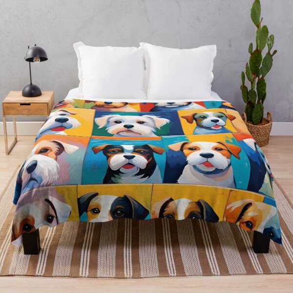 Item preview, Cubist Dogs Pattern. designed and sold by ARichArts.