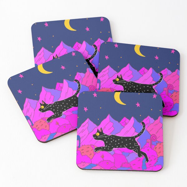 Item preview, cat night designed and sold by omART94.