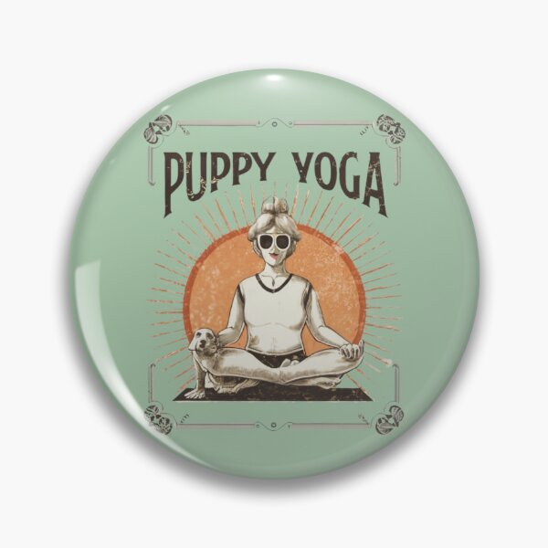 Item preview, Yoga, puppy yoga, dog yoga designed and sold by IgErSTYLE.