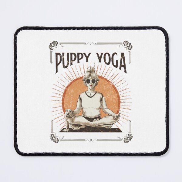 Item preview, Yoga, puppy yoga, dog yoga designed and sold by IgErSTYLE.