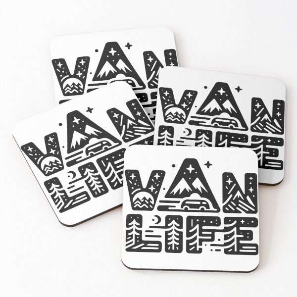 Item preview, Vanlife in natural typography designed and sold by Drextor.