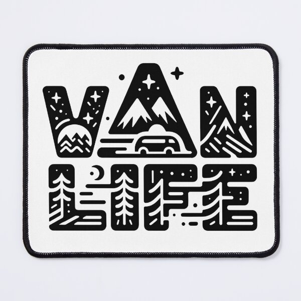 Item preview, Vanlife in natural typography designed and sold by Drextor.
