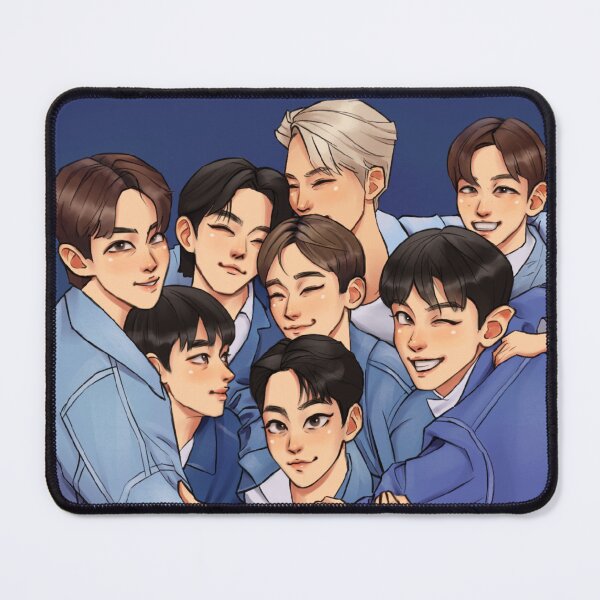Item preview, EXO group photo 1 (2023 EXO fan meeting) | EXO fanart designed and sold by divian-art.