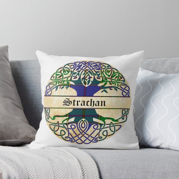 Item preview, Strachan Tree of Life Clan Scottish Surname tartan designed and sold by BagTown Clans.