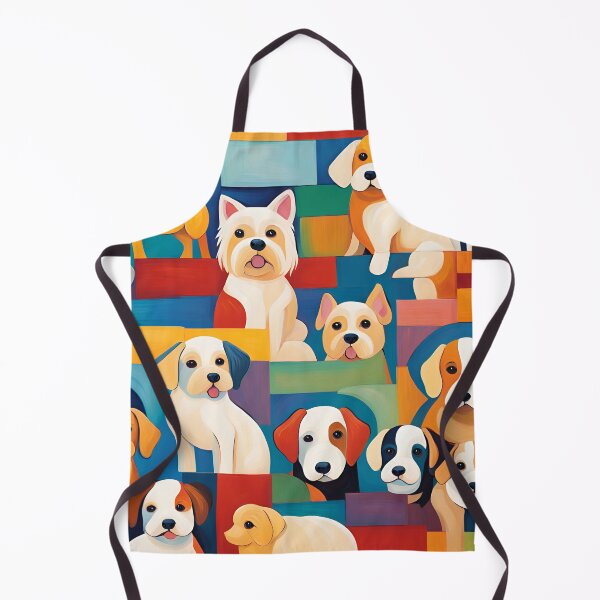 Item preview, Cubist Dogs Pattern. designed and sold by ARichArts.