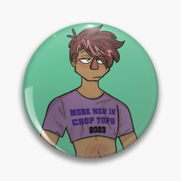 Item preview, more men in crop tops 2023 designed and sold by ohshoot.