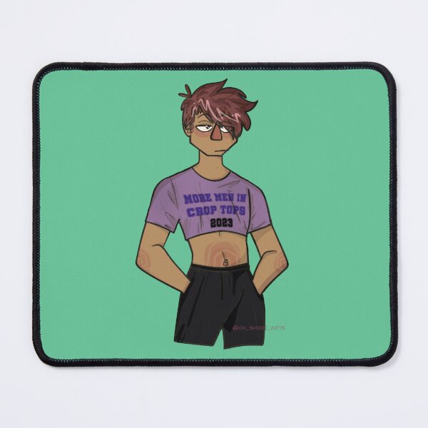 Item preview, more men in crop tops 2023 designed and sold by ohshoot.
