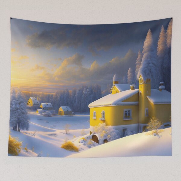 Item preview, Winter landscape designed and sold by M-Y-A-R-T-.