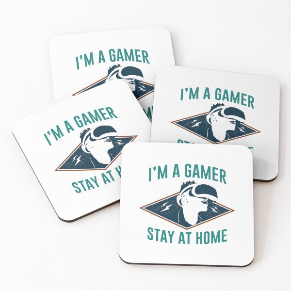 Item preview, Gamer stay at home designed and sold by BroZoneHub.