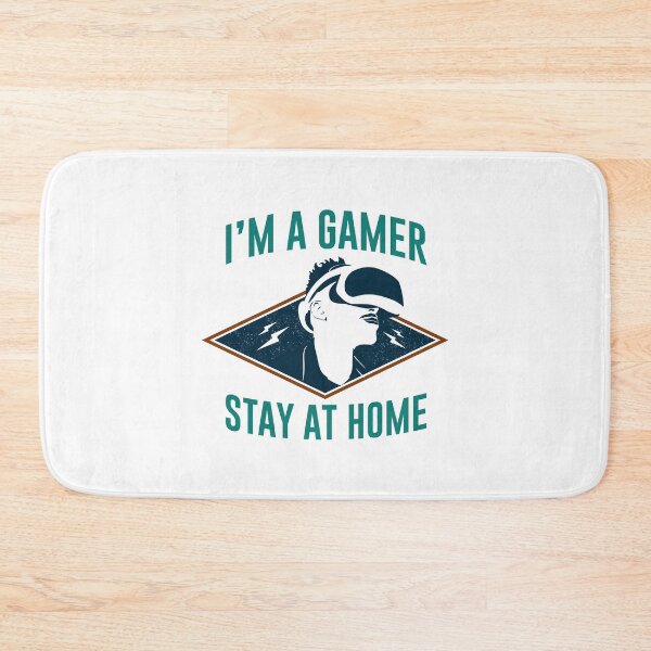 Item preview, Gamer stay at home designed and sold by BroZoneHub.