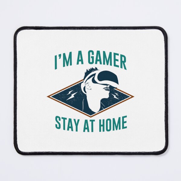 Item preview, Gamer stay at home designed and sold by BroZoneHub.