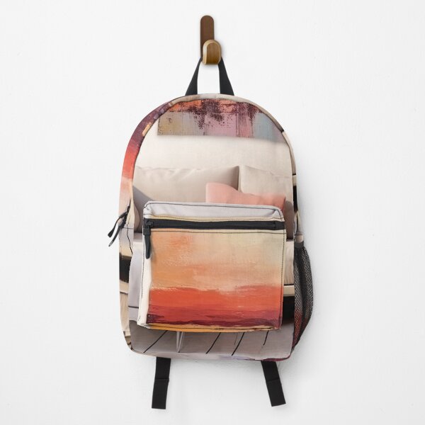 Artikelvorschau, Entdecken Sie "Simplistic & Minimalistic Vintage Sunset" Abstrakte Kunst entworfen und verkauft von ArtificialGenes.