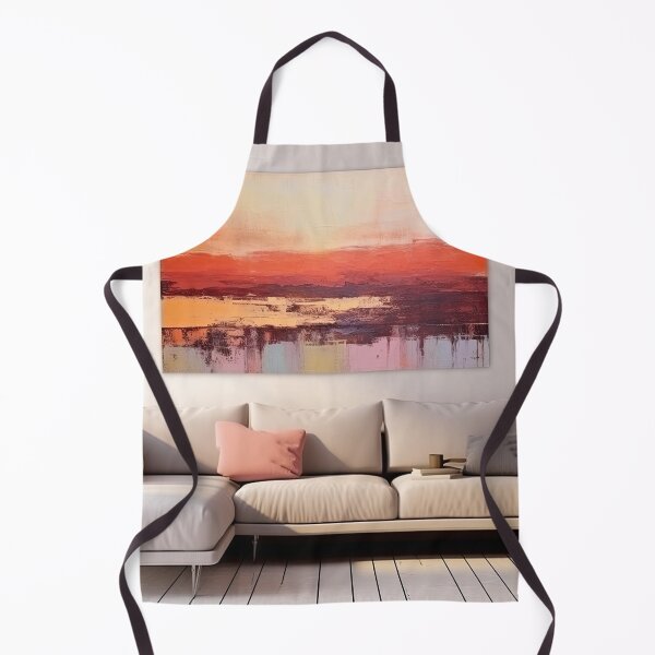 Artikelvorschau, Entdecken Sie "Simplistic & Minimalistic Vintage Sunset" Abstrakte Kunst entworfen und verkauft von ArtificialGenes.