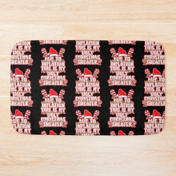 Item preview, Due To Inflation This Is My Ugly Christmas Sweater designed and sold by WoodburyLake.