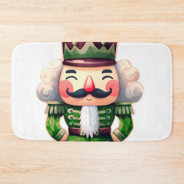 Item preview, Green Cartoon Nutcracker Watercolor Design designed and sold by Star-Fragment.