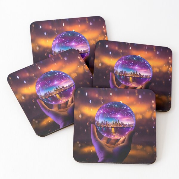 Item preview, Crystal ball sky designed and sold by AI-Only Creations.