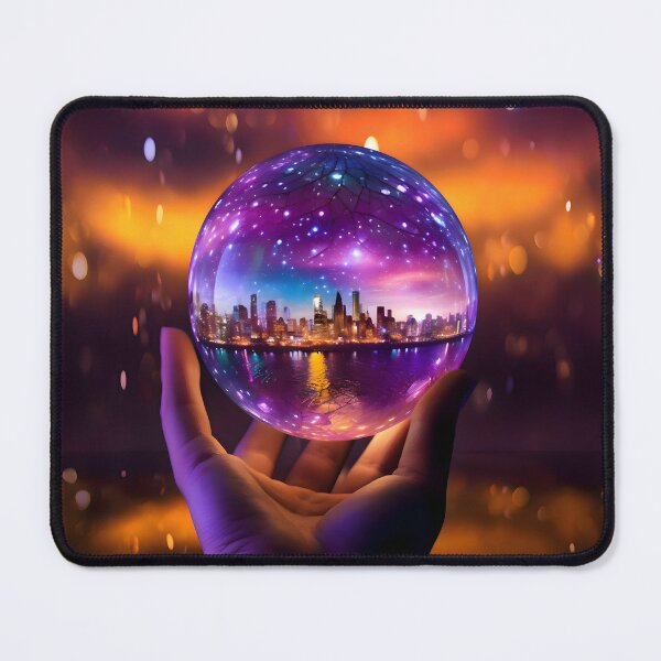 Item preview, Crystal ball sky designed and sold by AI-Only Creations.