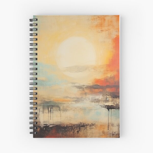 Item preview, Explore "Simplistic & Minimalistic Vintage Sunset" Abstract Art designed and sold by ArtificialGenes.