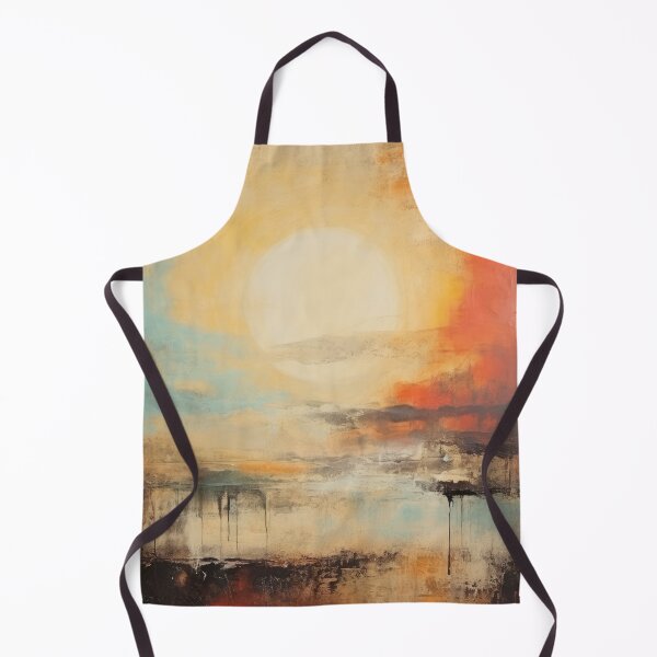 Item preview, Explore "Simplistic & Minimalistic Vintage Sunset" Abstract Art designed and sold by ArtificialGenes.